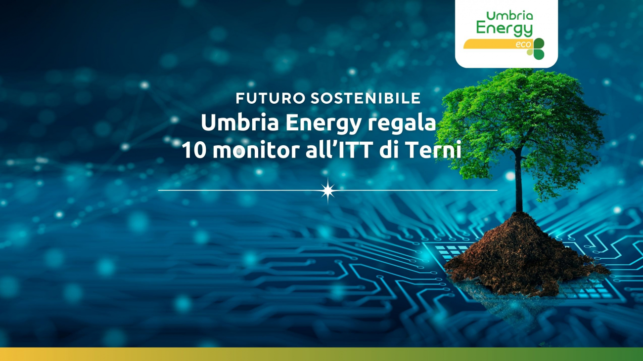 Umbria Energy regala 10 monitor all’ITT di Terni-min
