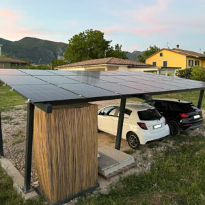 Impianto 10 kW su pensilina