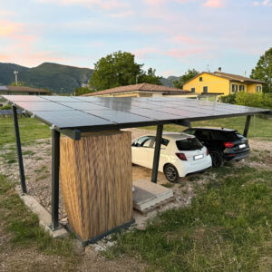 Impianto 10 kW su pensilina